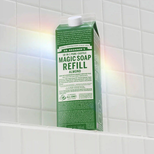 Almond - Pure-Castile Magic Soap Refill